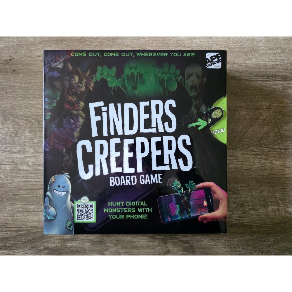 Finders Creepers Board Game App-Vanced Augmented Reality Monster Hunt